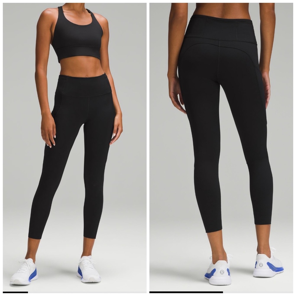 lululemon athletica Black High-Rise Leggings